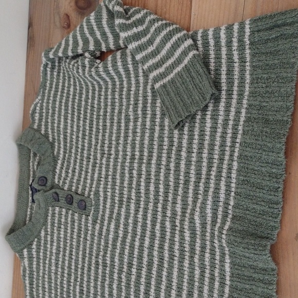 American Eagle Outfitters Oversize Jegging Fit Henley Pullover Sweater Size S - Picture 4 of 11